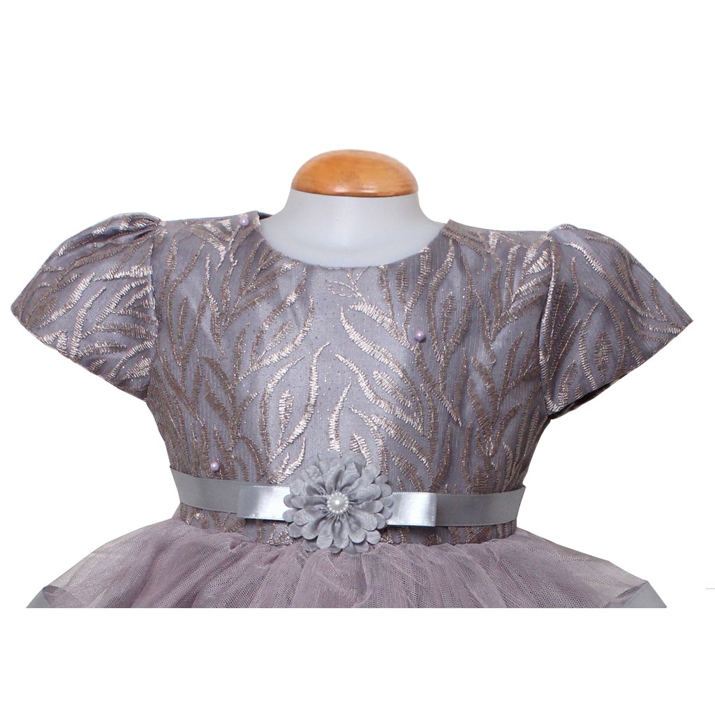 Dress Kids Asih/Gaun Pesta Anak/Baju Ulang Tahun Anak Elegant/Brukat Anak