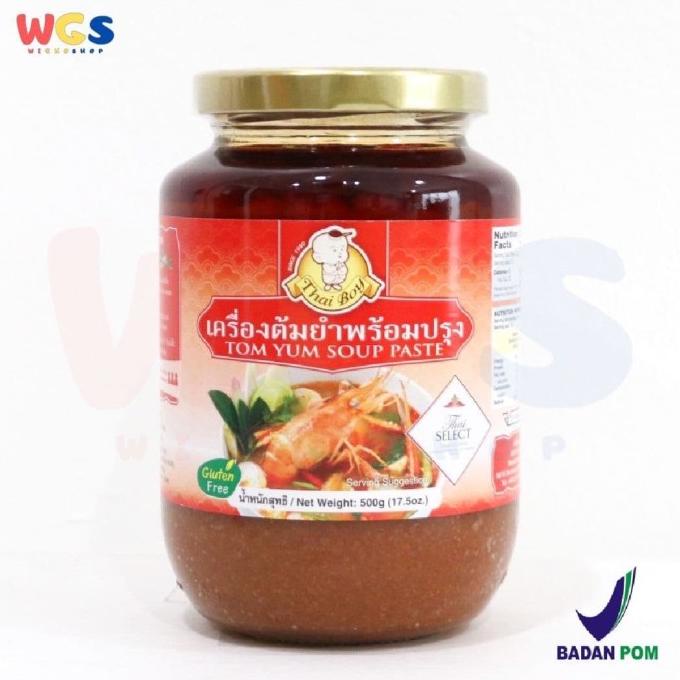 

Thai Boy Tom Yum Soup Paste 500 gr - Saus Tom Yum