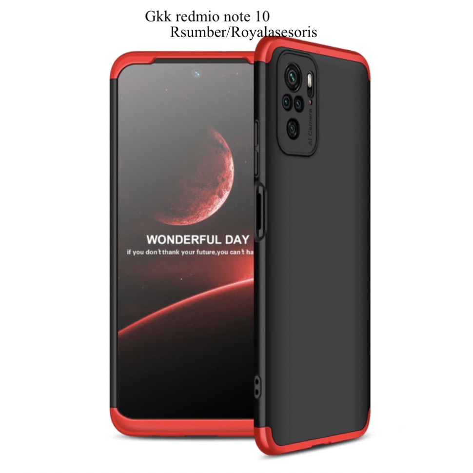 Redmi note 10 Hard Case Gkk Full Protection 360 Original