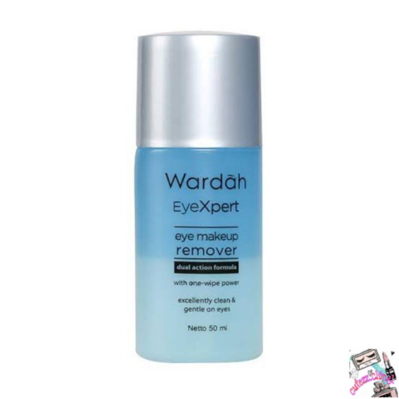 ☃Cutezz_Ching1☃Wardah EyeXpert Eye &amp; Lip Makeup Remover 50ml