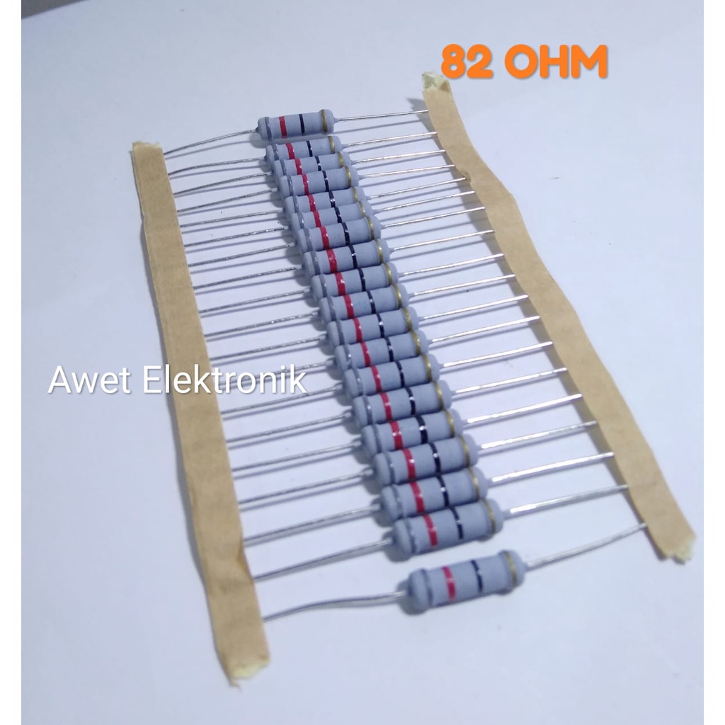 resistor 82 ohm 2 watt resistor 82r resistor 82r 2 watt