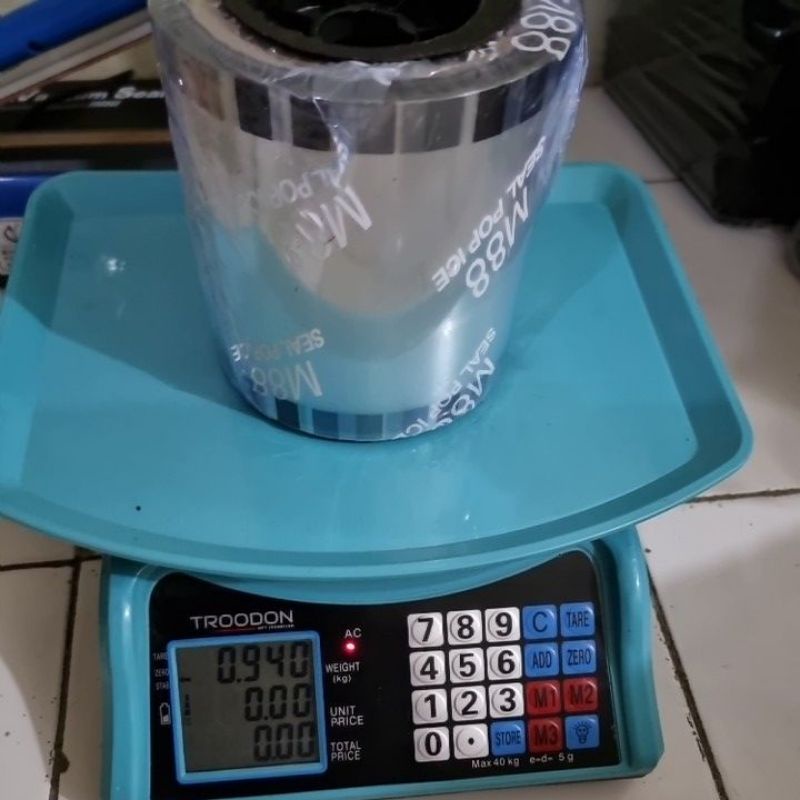 PLASTIK LID  CUP POLOS / Cup Sealer Polos Teh Love 1000 Cup