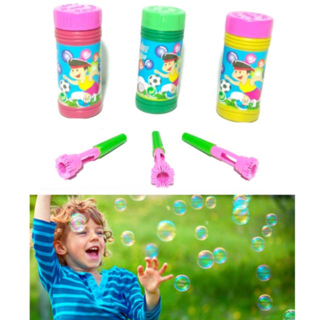 Bubble gun terompet (beli 3 gratis 1 mainan lucu) mainan gelembung