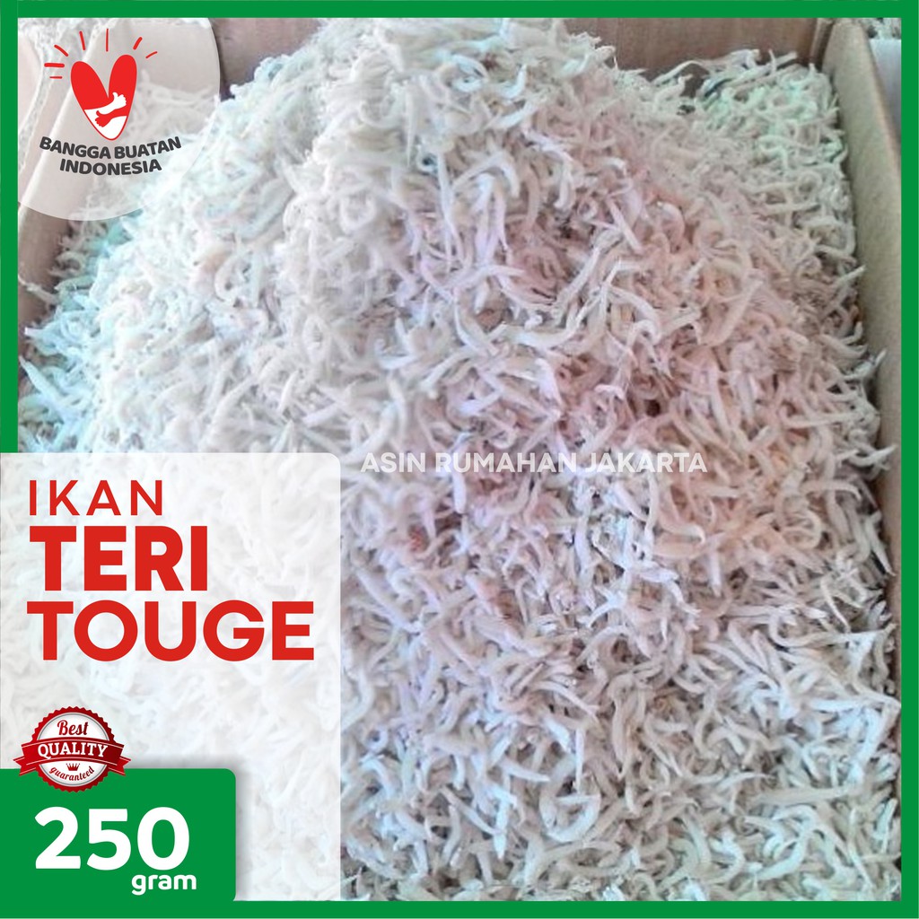 

PROMO Ikan Teri Touge PREMIUM 250 Gram / Ikan Teri Toge / Ikan Asin