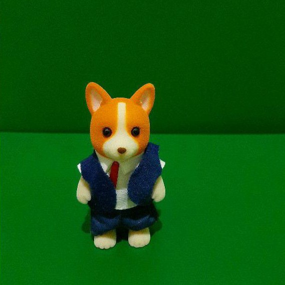 Sylvanian Families 35th Anniversary Limited Edition Corgi Father : Papa Corgi