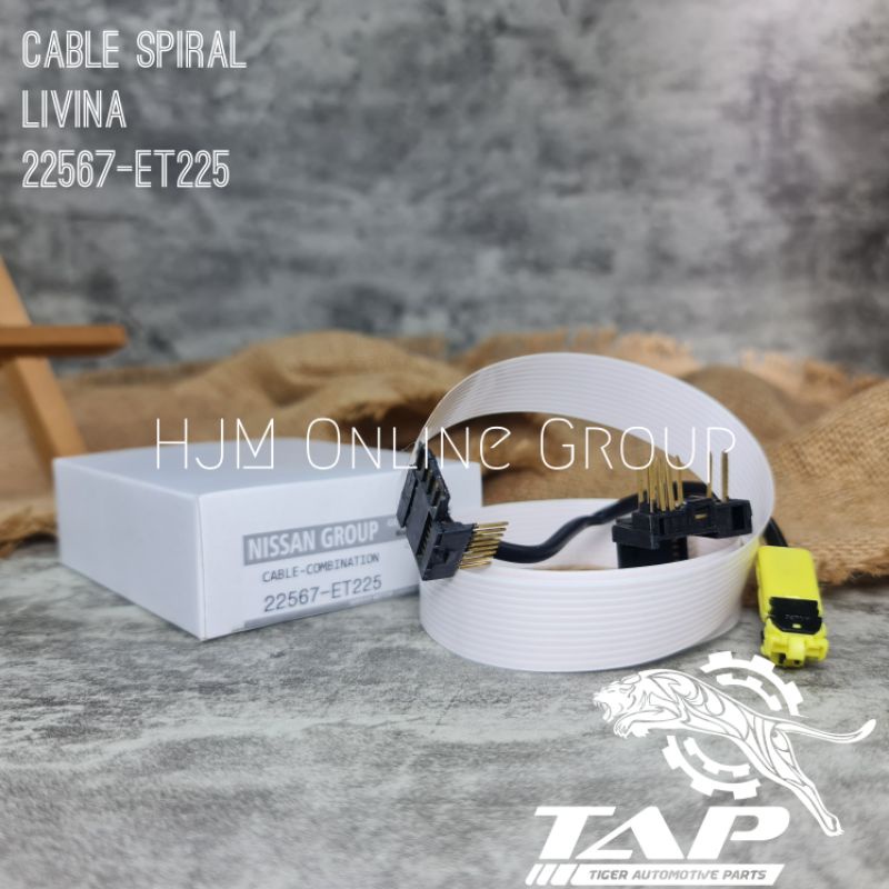 CABLE FLEXIBLE SPIRAL - KABEL PITA KLAKSON LIVINA EVALIA JUKE XTRAIL