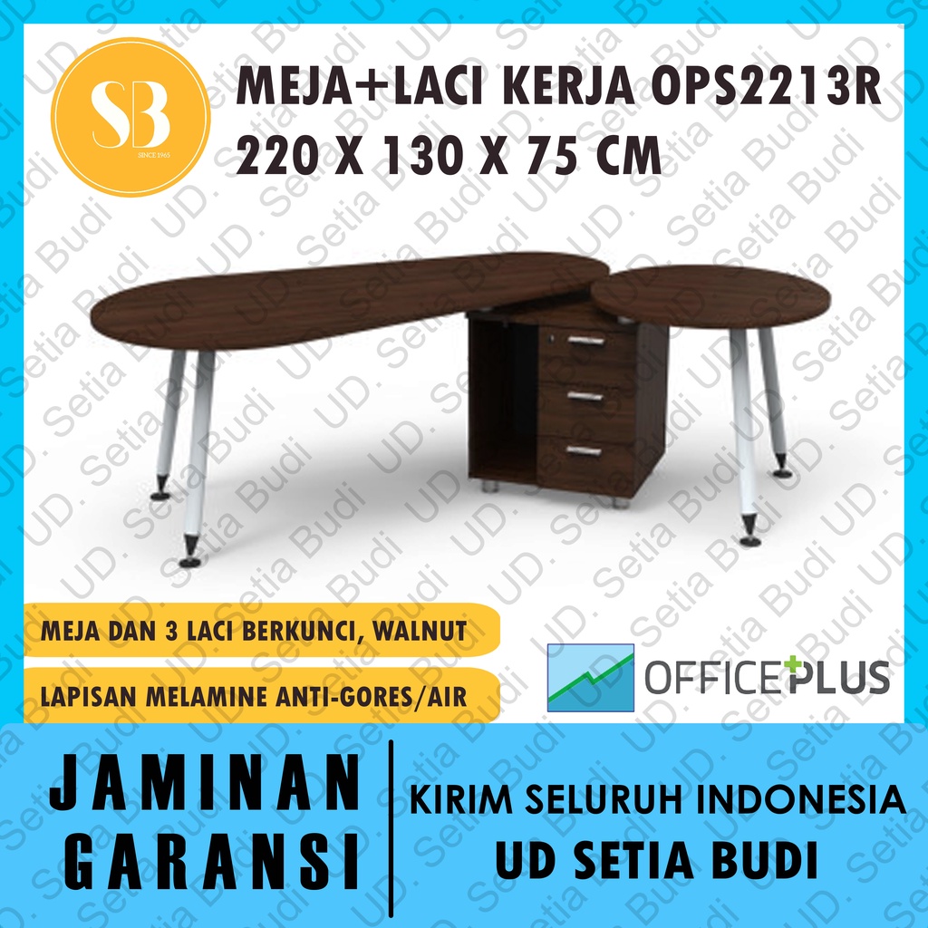 Meja + Laci Direktur Office Plus OPS 2213 R