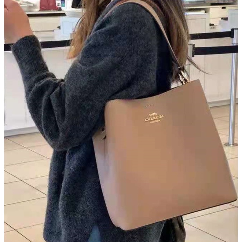 (grab) 91512 91122 5787 236 coach 27cm size Multifunctional Town Bucket Bag Turnlock Shoulder Bag