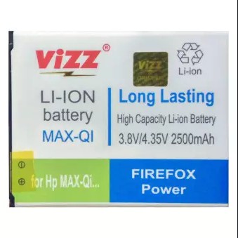 Baterai Vizz ANDROMAX QI DOUBLE POWER VIZZ
