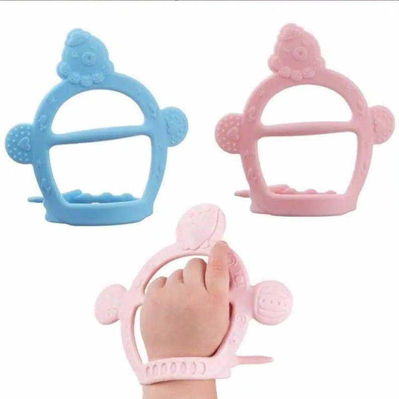 Teether Gelang Bayi / Gigitan Bayi Bentuk Gelang / Sarung Tangan Bayi Teether / Bracelet Teether