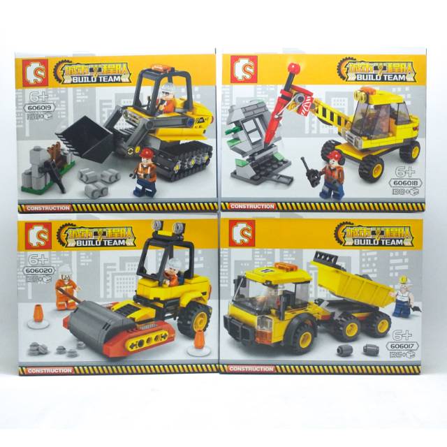 BRICK LEGO KONSTRUKSI BUILD TEAM SERIES
