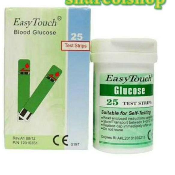 ♛ Easy Touch Strep Gula darah / Strip Easy Touch Glucose / Gula darah / Strip gula darah / Strip gul