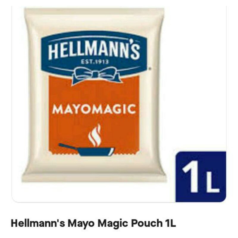 

HELLMANN'S MAYO MAGIC POUCH 1 L *F20*