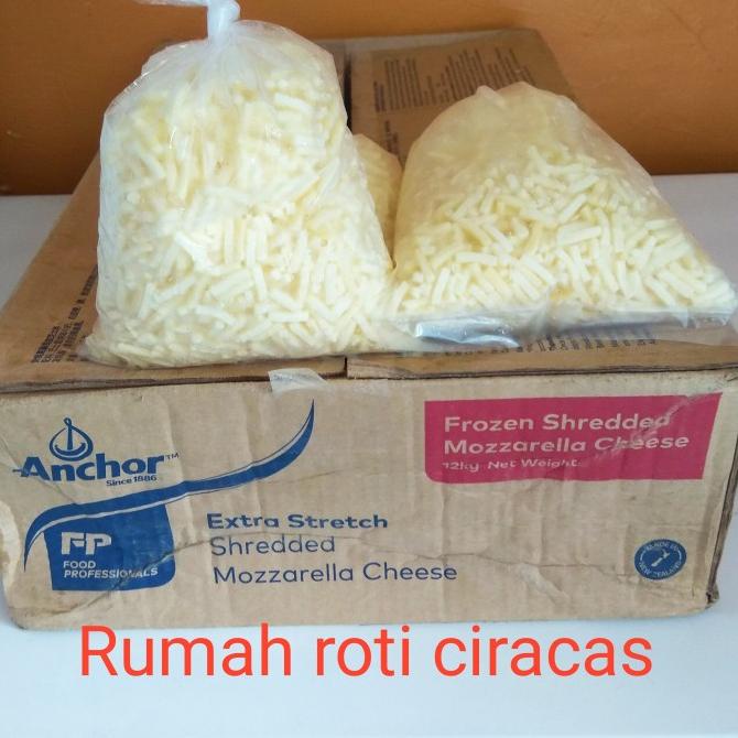 

(BISA COD) MOZZARELLA PARUT 500GR ANCHOR KEJU SHREDDED CHEESE 500 GR REPACK LIMITED EDITION Kode 917