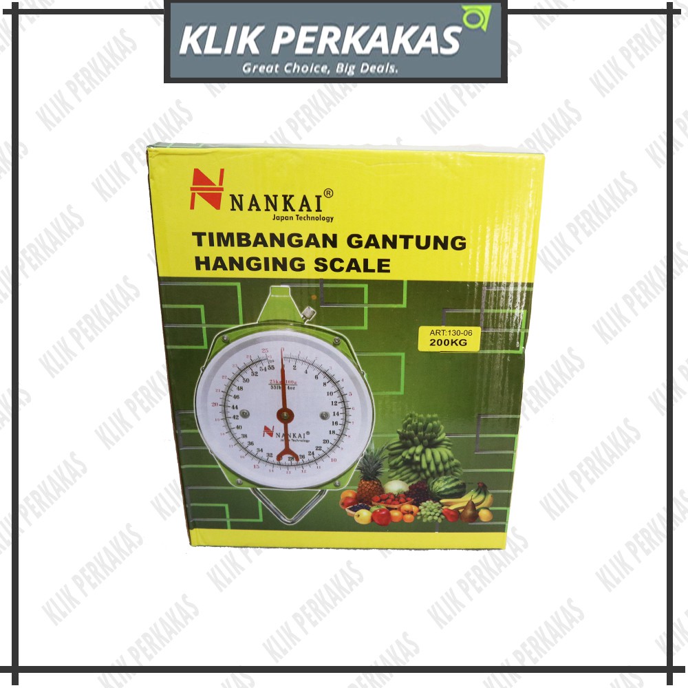 NANKAI Timbangan Gantung 200kg 200 kg Hanging Scale - Alat Ukur Berat