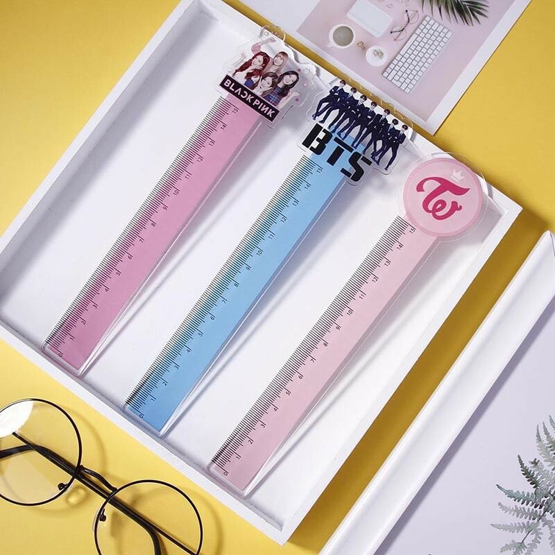 

Perlengkapan Sekolah Yo Yo Penggaris Kpop BTS BLACKPINK TWICE Lurus untuk Sekolah