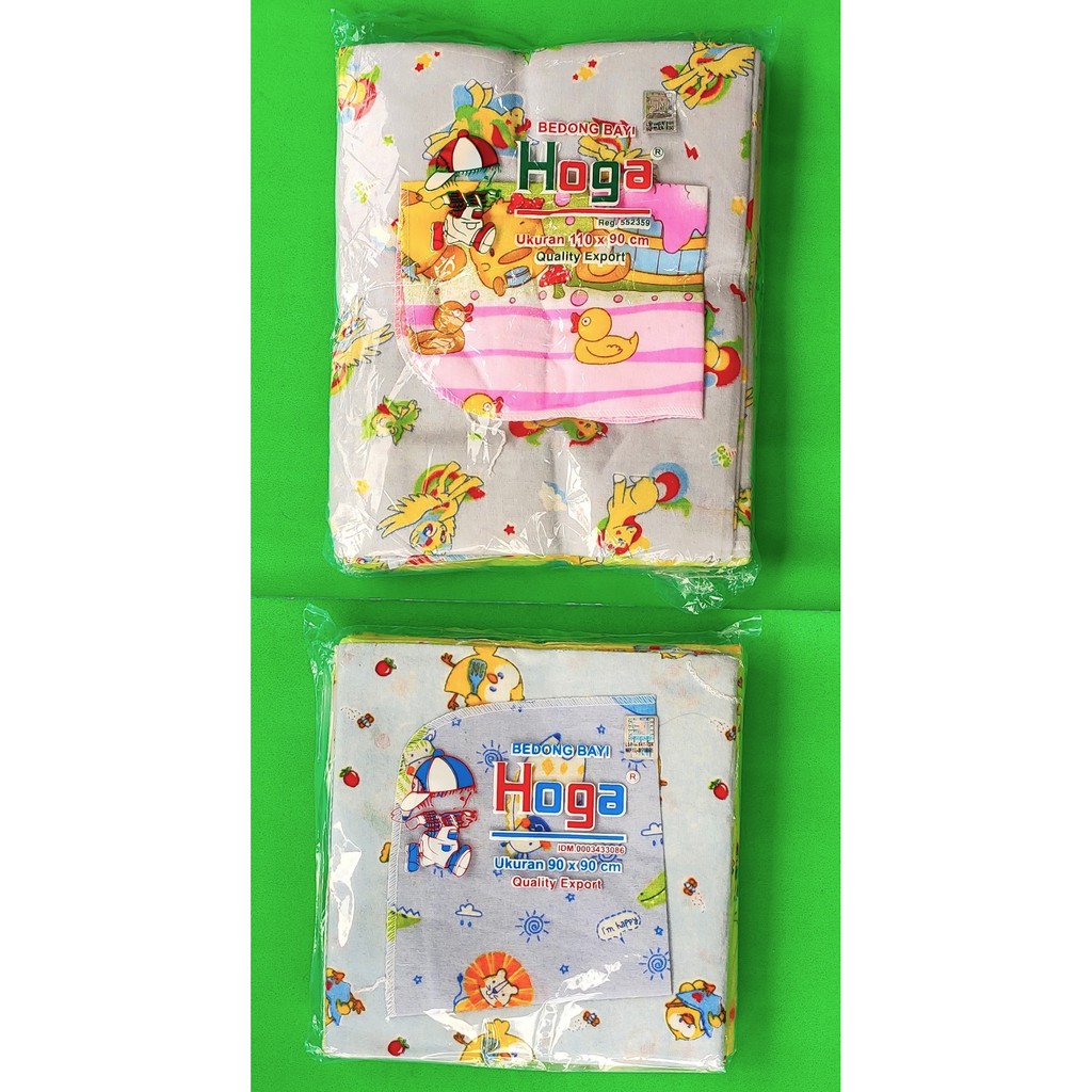 Hoga ~ 6 Pcs Bedong Bayi, Aksesoris Keamanan Bayi Quality Export // Ukuran 110 x 90 CM (XL)