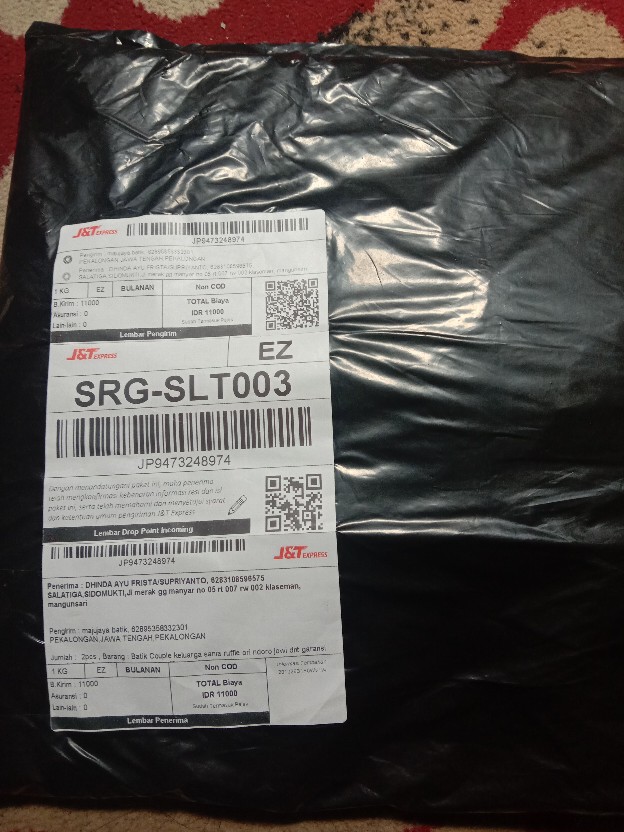 Batik Couple Keluarga Sania Ruffle Ori Ndoro Jowi Dnt Garansi Murah