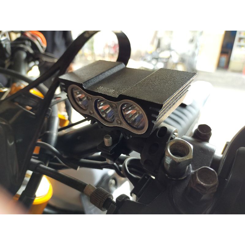 Lampu Foglamp LED 3 Owl Mini Supermoto Adventure