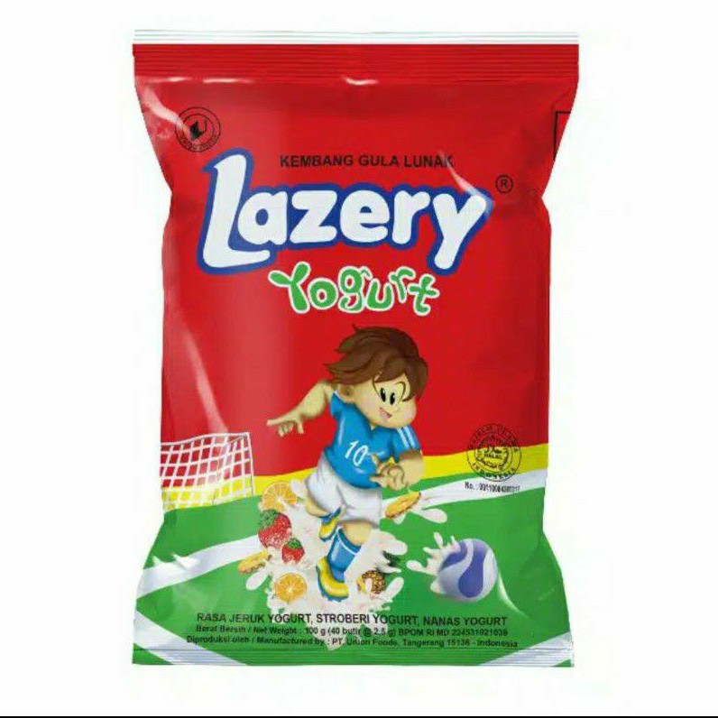 

Lazery Yoghurt 100 gram (isi 40 Pcs)