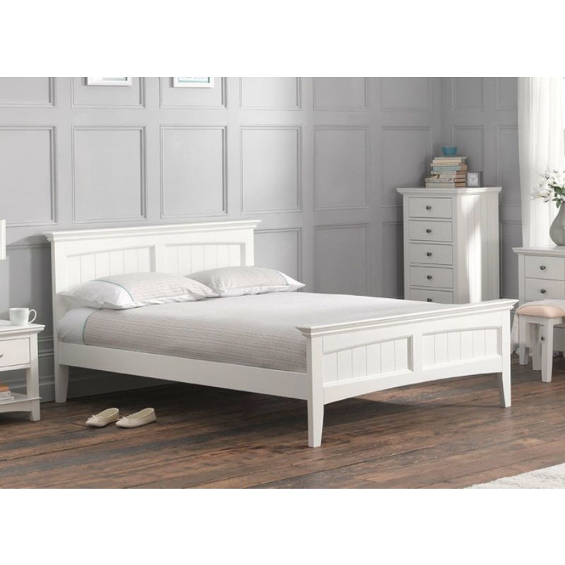 kasur tempat tidur anak remaja ranjang putih minimalis single murah