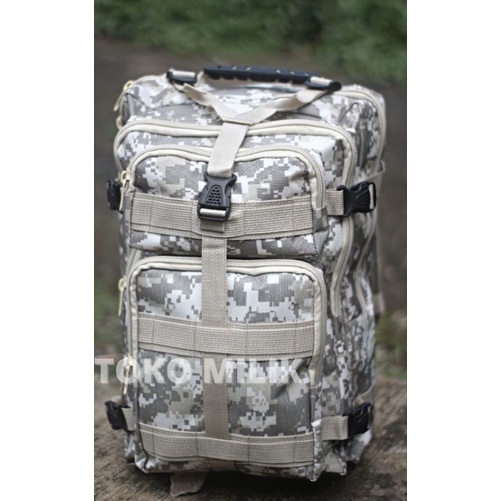 Tas Ransel Tactical Army 30L Military / Tas Tentara / Tas Ransel Gunung / Tas touring / Ransel survival outdoor / Ransel Lebanon / Tas Loreng Army / Tas punggung Army