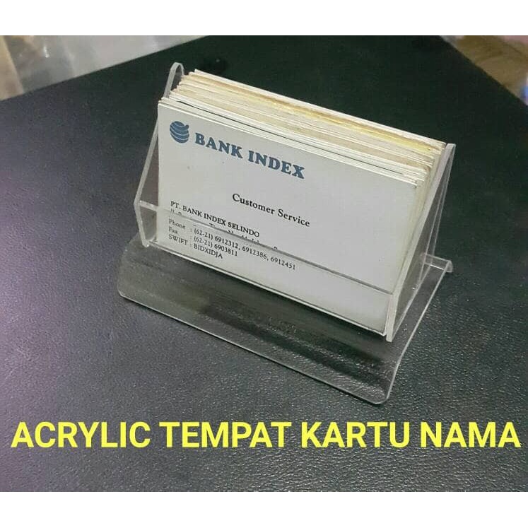 Acrylic Tempat Kartu Nama MURAH