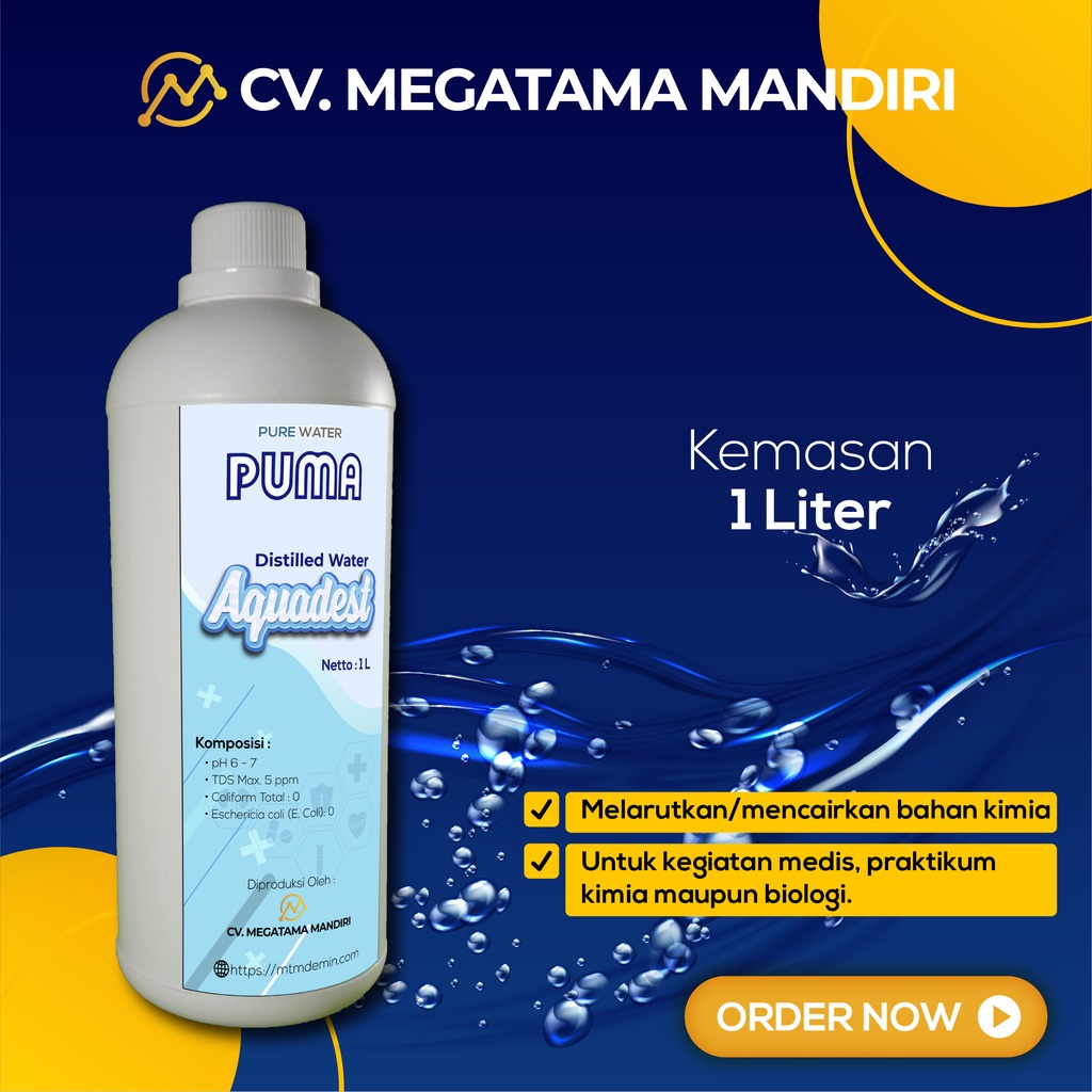 PUMA Aquadest 1 Liter