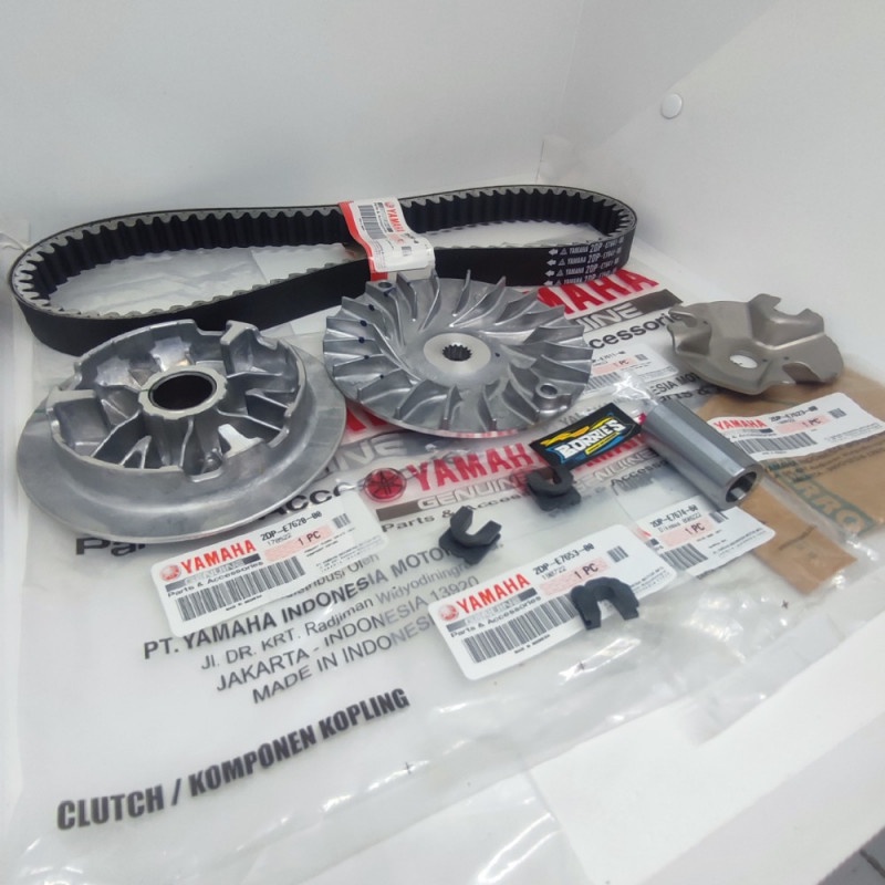 Paket Cvt Van belt  Rumah roller Set  Kipas roller Nmax N-max 2DP