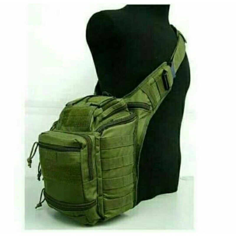 tas selempang army tactical pria multifungsi.tas slempang tactical army.tas slempang camera