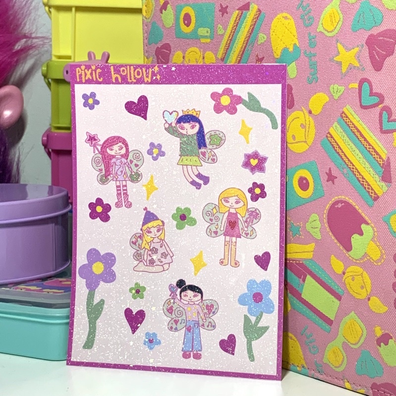 Pixie hollow sticker ｡.｡: ✧♡*♥