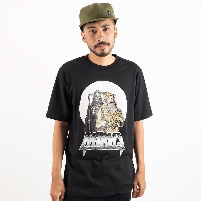 MATERNAL DISASTER - TSHIRT KAOS ANRUF BLACK UNISEX KAOS PRIA DAN WANITA - TSHIRT BRAND MATERNAL BAND