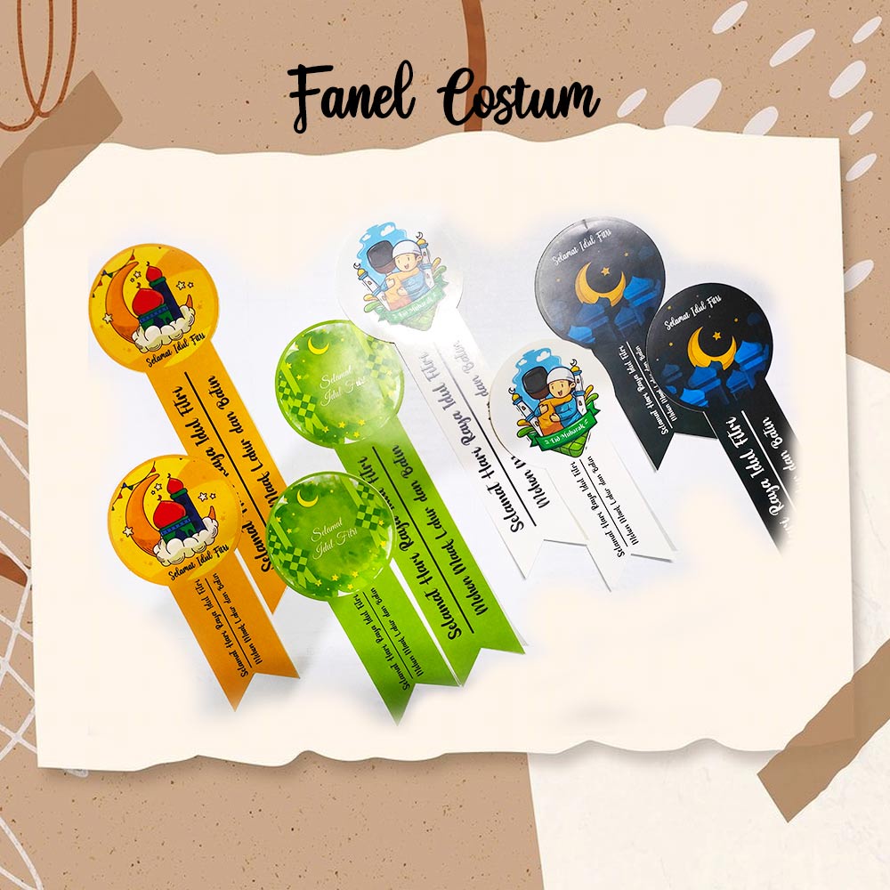 STIKER LEBARAN IDUL FITRI LABEL STIKER TOPLES KUE LEBARAN STICKER LUCU UNIK KEREN
