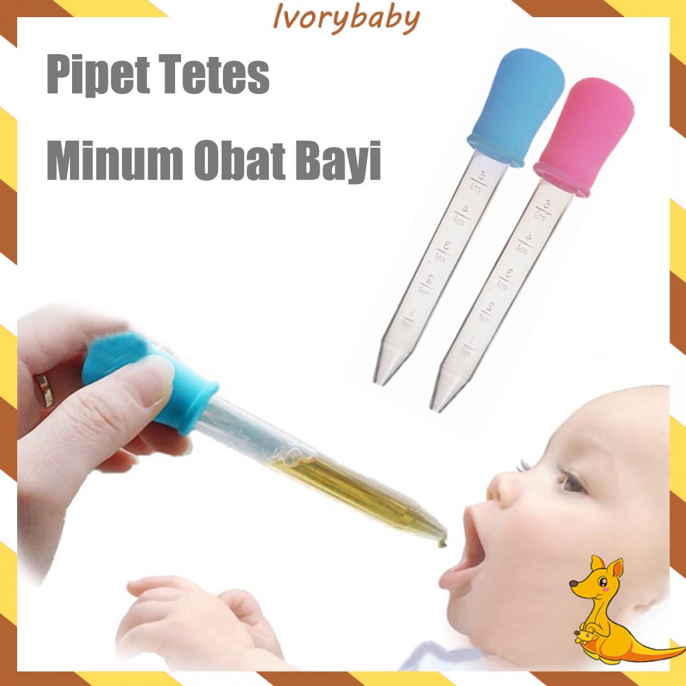 Ivorybaby Pipet tetes obat bayi  baby medecine feeder/pipet tetes bayi