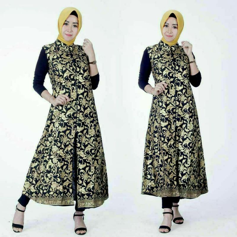 OUTER BATIK WANITA MOTIF MEGA MENDUNG