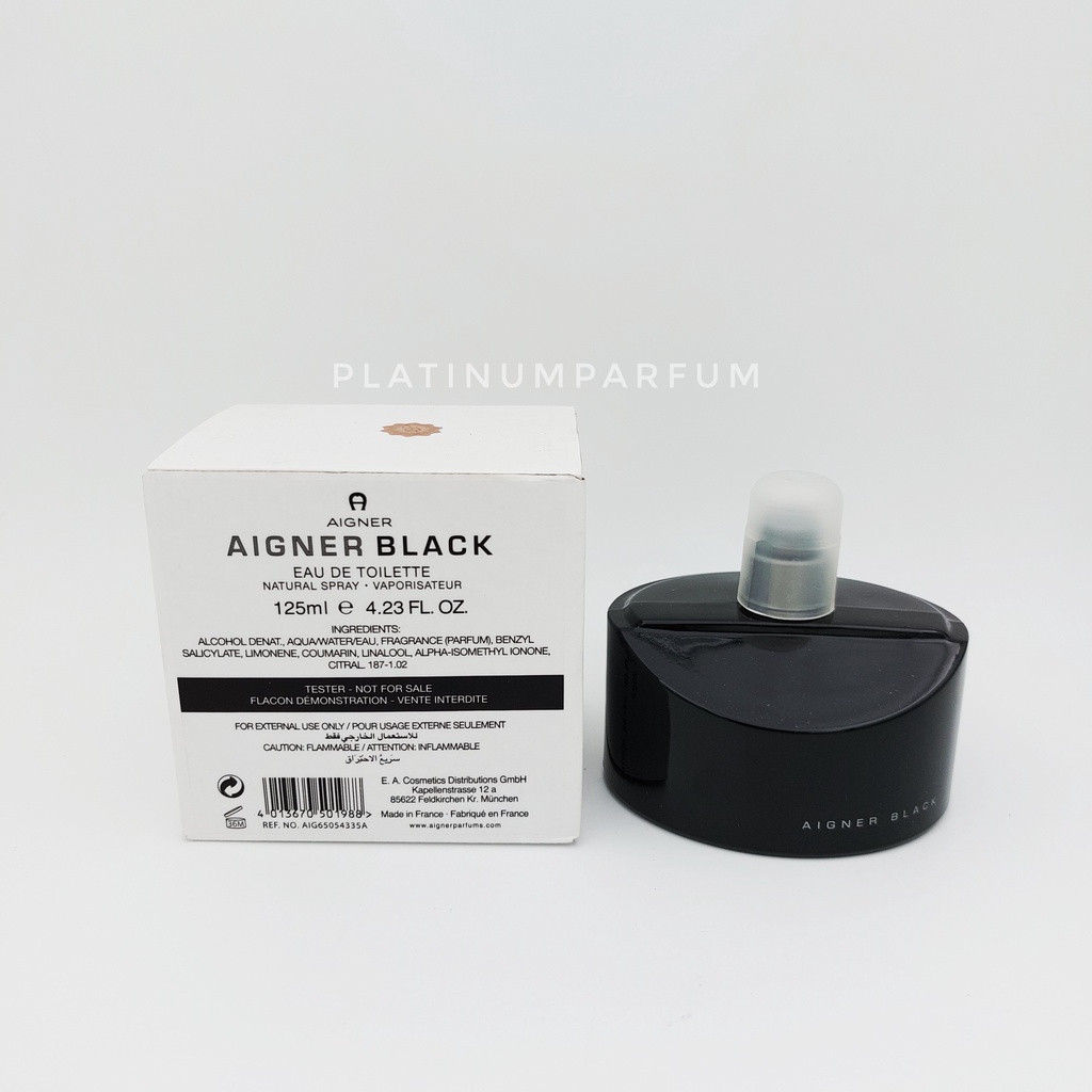 Parfum Original Aigner Black Tester for Men