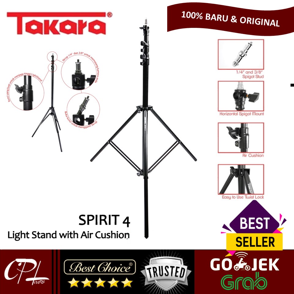 Takara Light Stand Spirit 4 Air Cushion Light Stand
