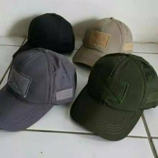 TOPI VELCRO POLOS # TOPI TACTICAL #TOPI ARMY # TOPI BLACKHAWK #TOPI BDU