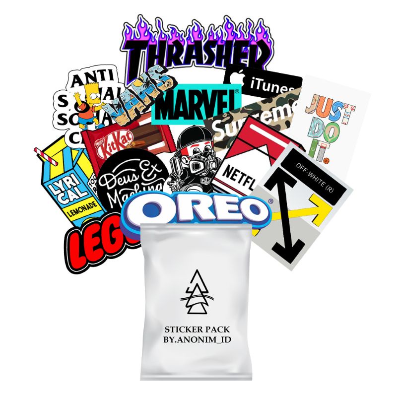 

Sticker Aesthetic Stiker Case Handphone Laptop Tumblr Stiker Distro Brand Local Hyepebeast