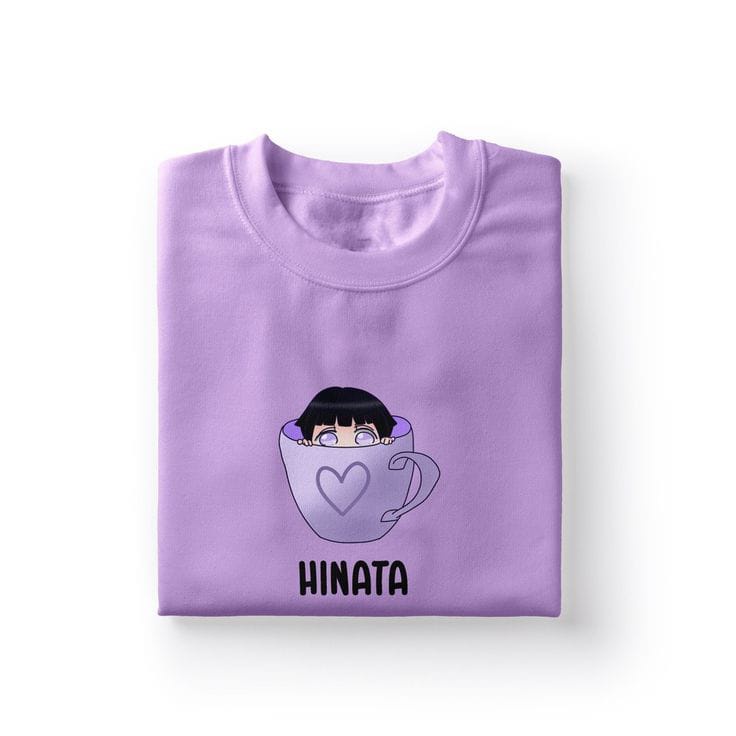 ANIME SWEATER WANITA PEEKING HINATA /// CREWNECK WANITA LUCU FLEECE TEBAL PREMIUM KEKINIAN TERBARU''