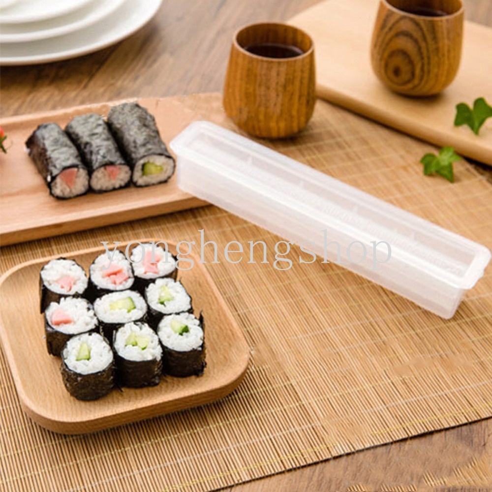 Cetakan Sushi / Onigiri / Bola Nasi / Bento DIY Anti Lengket Gaya Jepang Untuk Anak