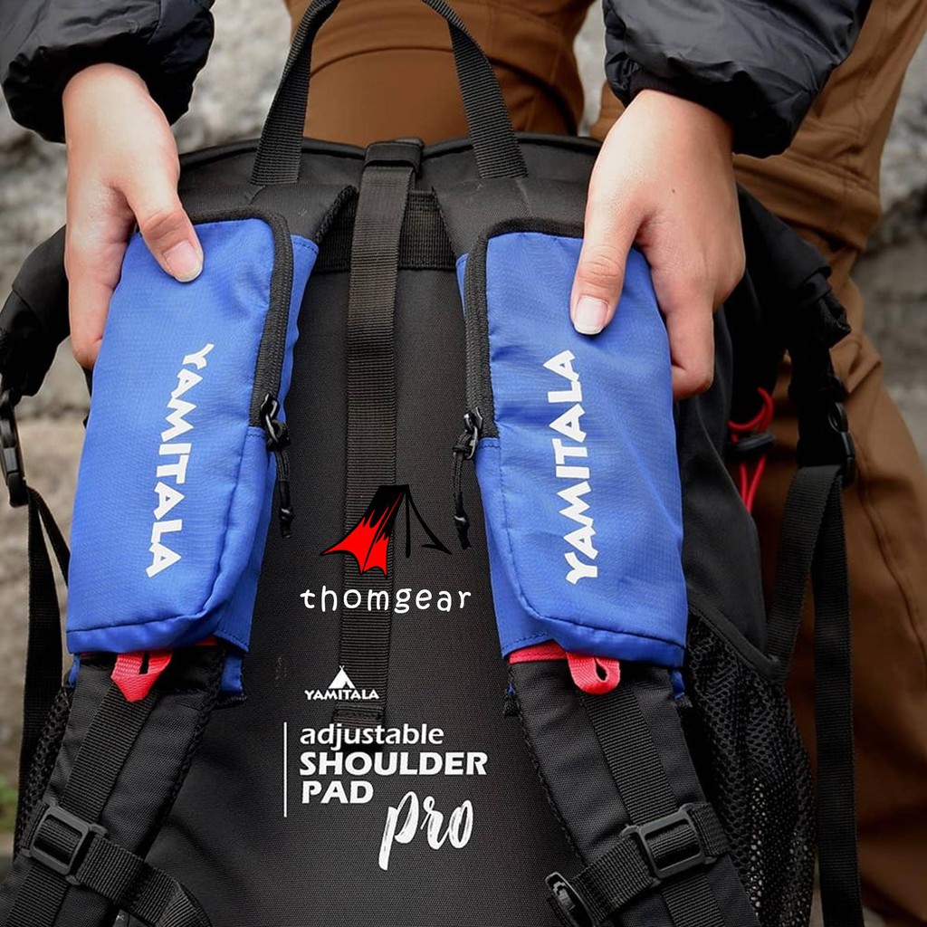 Thomgear Shoulder Pad Pro Adjustable Yamitala Original Bantalan Pundak Tas Ransel