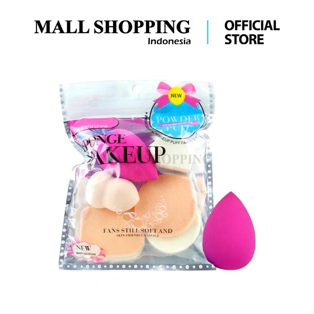 (COD) Sponge Blender Beauty Soft Sponges Blend Make up Tool MALL SHOPPING