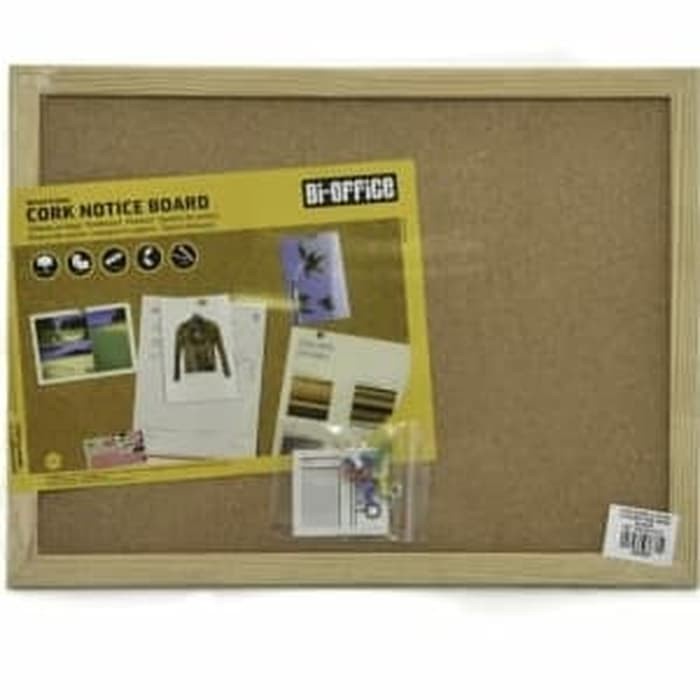 

Bi-Silque Cork Board Papan Buletin 60x45 Cm