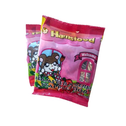 Makanan Hamster merk HAMSFOOD kemasan 100gr