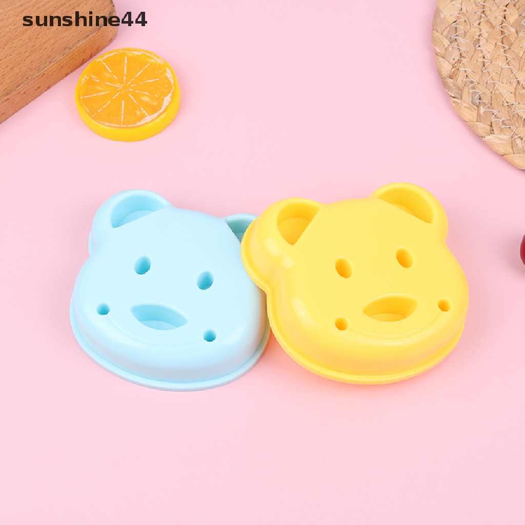 Sunshine Cetakan Kue / Roti / Sandwich Bentuk Beruang Kartun