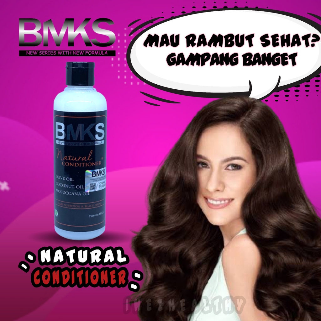 BMKS CONDITIONER RAMBUT KONDISIONER PERAWATAN KECANTIKAN RAMBUT VITAMIN RAMBUT KERING HAIR TREATMENT