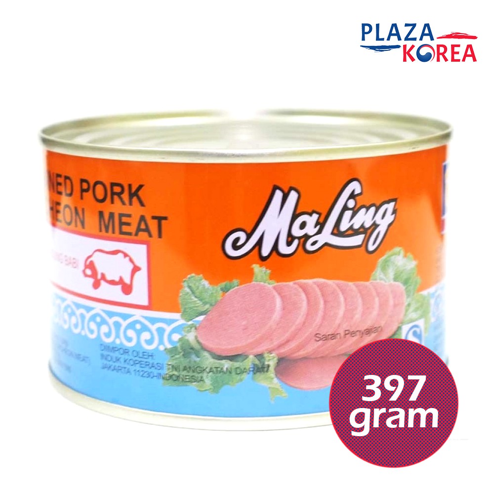 

TTS MA LING PORK LUNCHEON MEAT - DAGING BABI OLAHAN 397gr NON HALAL