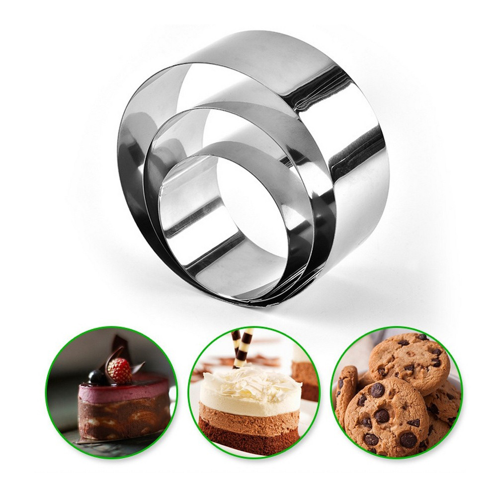 5Pcs  DIY Baking Round Circle Mold / Small Cookie Ring Mold / Dumplings Wrappers Cutter Maker Tools