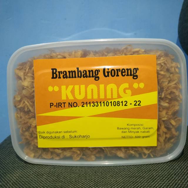 

Brambang Goreng KUNING - 500 gram